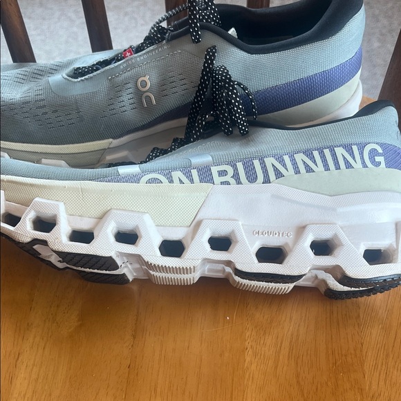 On Running Gray and Black Sneakers - Picture 3 of 6